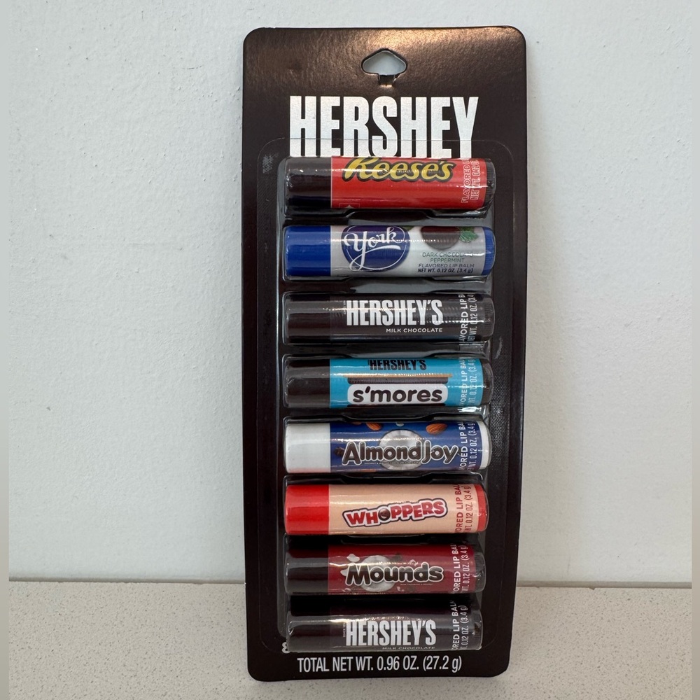 Hershey chocolate flavored lip balm assortment pack